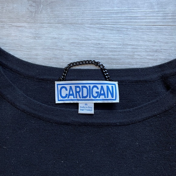 CARDIGAN women’s striped knit dress size M - Picture 3 of 6